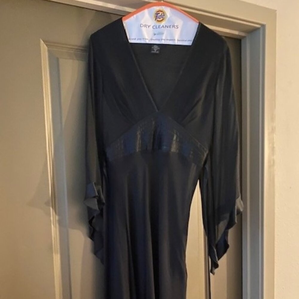 Black Dress With Empire Type Top